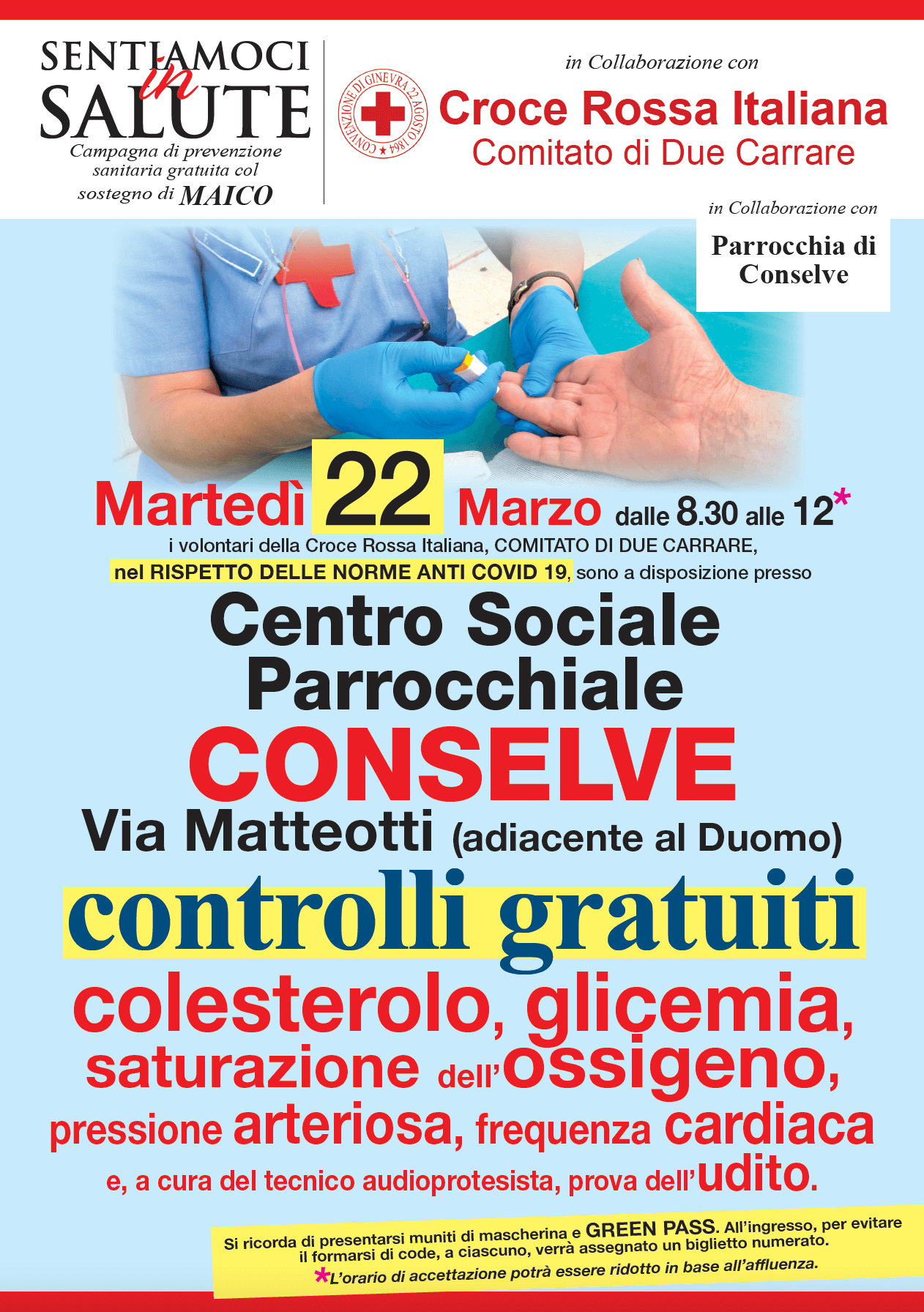 sentiamoci in salute conselve